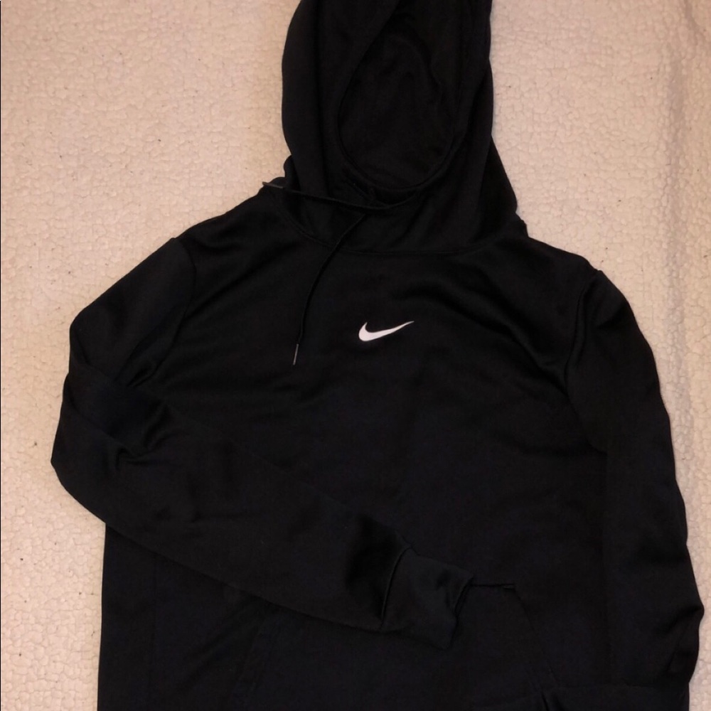 Black Nike Pull Over Hoodie